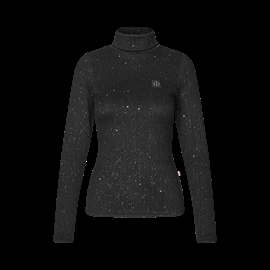 Kingsland Michela Ladies Rullekrave Bluse - Sort